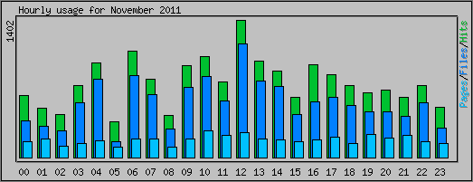 Hourly usage