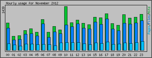 Hourly usage