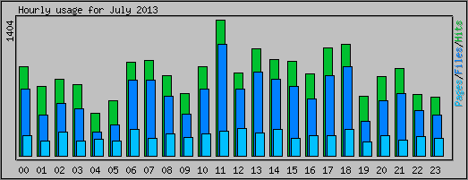 Hourly usage